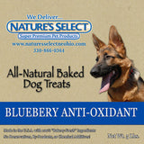 Nature's Select Blueberry Anti-Oxidant Dog Treats  5lbs